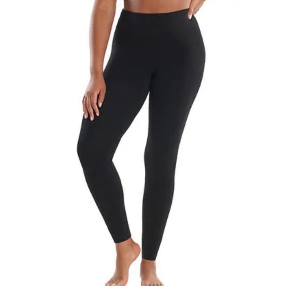 lemon - Fleece lined Black leggings, super soft